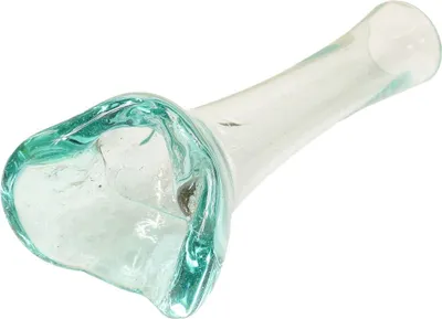 Produktbild von Vase Wurzelglas Glasvase Glas Deko Unikat Wurzelholz Teakholz Bali Krug Kübel Kanne Dekoglas Vase Lang  Nr. 3