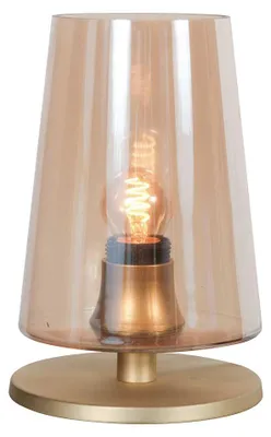 Obrázok produktu pre Steinhauer - stolná lampa - Ancilla - mosadz - sklo kov - stolová lampa - E27 - 3103ME