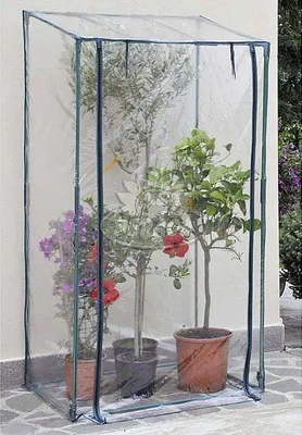 Produktbild von VERDEMAX Gewächshaus Stahlkonstruktion BUGANVILLEA 100 x 70 x 190cm Pflanzenschutzhaus