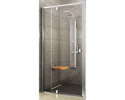 Immagine prodotto di Porta doccia RAVAK Pivot PDOP2-110 satinato+trasparente 03GD0U00Z1