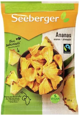 Produktbild von Seeberger Ananas 100g