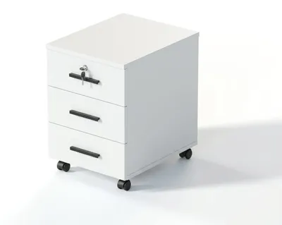 Produktbild von Büro mobil Sockel modern Schubladen Rollen Dokumentenablage kompakt