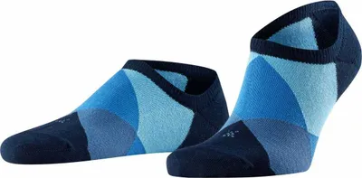 Produktbild von Burlington Herren Sneaker Socken, CLYDE - Rauten-Muster, Argyle, One Size, 40-46 Blau 40-46