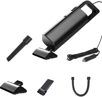 Immagine prodotto di Aspiratore per auto, con cavo, potente aspirazione, elettrico, portatile, per peli di animali domestici per casa, ufficio, nero