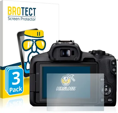 Produktbild von 3x BROTECT Schutzglas für Canon EOS R50 Schutzfolie Panzer Folie Glas Display Schutz klar