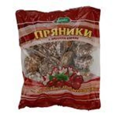 Süßgebäck Völker Prjaniki | Gebäck | mit Moosbeerengeschmack | 400 g