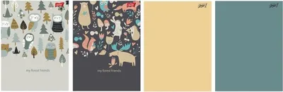 Image de NATURE Carnet de notes A5, 32 pages, ligne, bicolore