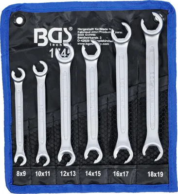 Produktbild von BGS 1745 Offener Ringschlüsselsatz, 6-tlg.