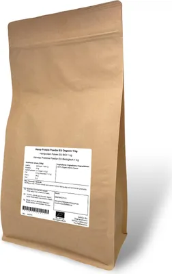 Produktbild von 1 kg Hanfproteinpulver EU (48% Proteïn)