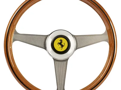 Obrázok produktu pre Thrustmaster 2960822, Závodné koleso, Drevo, Šedá, Kov, Čína, 1 kusov, 108 mm