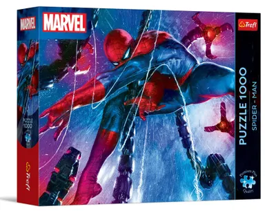 Productafbeelding van Trefl, Spiderman, puzzel van 1000 stukjes, Premium Plus kwaliteit
