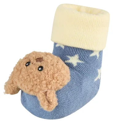 Produktbild von Sterntaler Baby Rasselsocken Bär