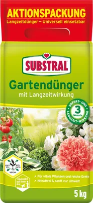 Produktbild von SUBSTRAL® Gartendünger mit Langzeitwirkung 5 kg
