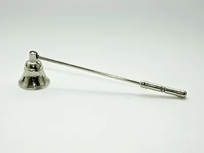 Produktbild von Kerzenlöscher - ca. 26 cm, verchromt, Glocke Ø5cm