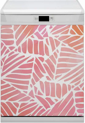 Produktbild von Dekorative Magnetmatte Küche Geschirrspüle 60x70 cm  Magnet für Spülmaschine  - Grüne Ananas