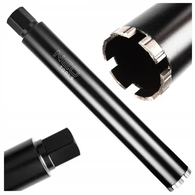 Immagine prodotto di NEO TOOLS 57-859,  diamantata per trapano a nucleo, 62 mm, per cemento e granito