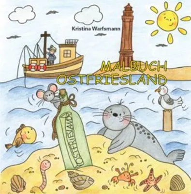 Produktbild von Malbuch Ostfriesland