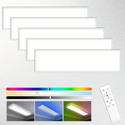 Obrázek produktu pro LED panel – LED stropní svítidlo – LED plafon – LED světelný panel – LED osvětlení – Sada 5 kusů