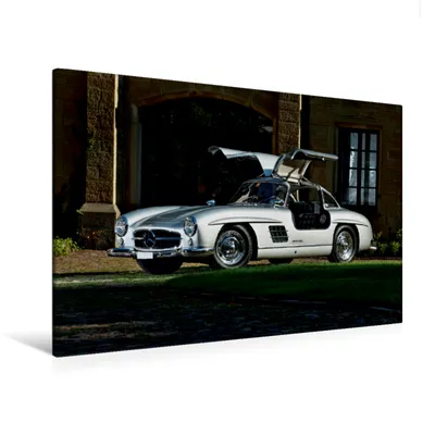 Produktbild von Calvendo  Textil-Leinwand 120 cm x 80 cm quer Mercedes 300 SL Flügeltürer, Bau Stefan; 7324187
