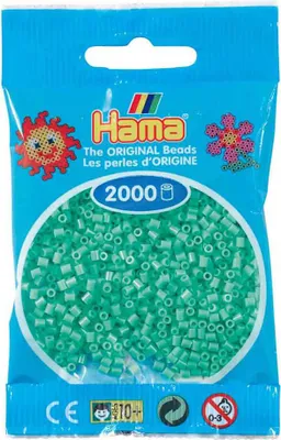 Produktbild von HAMA 501-11 Mini Perlen im Beutel - Hellgrün
