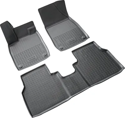 Produktbild von 3D Gummi Fussmatten passend für Skoda Enyaq | BJ ab 2020> | passgenau mit Rand