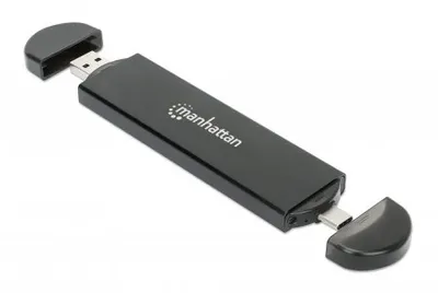 Image de Manhattan 130639 MANHATTAN M.2 NVMe SATA SSD USB-C 3.2 Festplattengehäuse