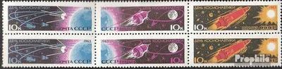 Produktbild von Briefmarken Sowjetunion 1963 Mi 2747-2752 Sechserblock (kompl.Ausg.) postfrisch Tag der Weltraumfahrer
