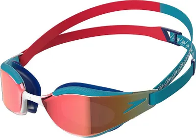 Zdjęcie produktu dla Okulary pływackie dla dzieci Speedo Fastskin Hyper Elite Mirror Red/Blue