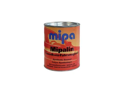Produktbild von Mipalin Kunstharzlack glänzend RAL9006 Aluminium, 1Ltr.