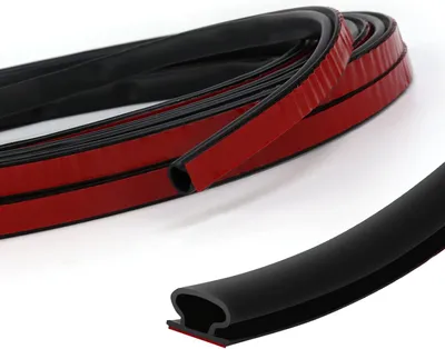 Immagine prodotto di Guarnizione per porte, in gomma, 10 mm di larghezza, 6 metri di lunghezza, per isolamento