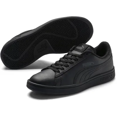 Produktbild von PUMA Smash v2 Leder PS Kinder Sneaker puma black/puma black 31