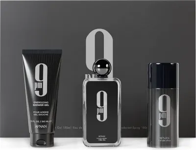 Produktbild von Afnan 9 pm EDP 100 ml + DEO Spray 150 ml + SG 150 ml M