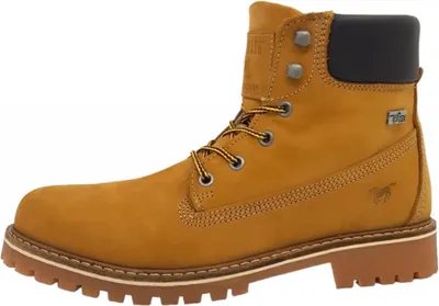 Produktbild von Mustang Herrenschuhe Stiefel Schnürer Gelb Freizeit, Schuhgröße:40 EU