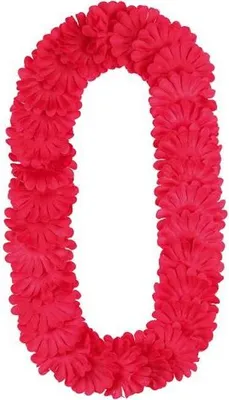 Obrázek produktu pro PartyDeco LH4-006, Náhrdelník na maškarní, Dospělý, Ženy, Červená, 1200 mm
