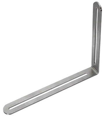 Produktbild von Edelstahl Winkelverbinder Langloch Winkel Langlochwinkel Verbinder Holzverbinder 165x200x24mm