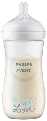 Productafbeelding van Avent Zuigfles Natural 3.0 Love (1 stuk)