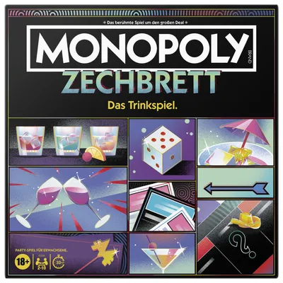 Produktbild von Monopoly Zechbrett, 18 Jahr(e), 30 min