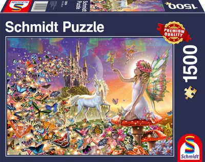 Produktbild von Puzzle - Märchenhaftes Zauberland __1500