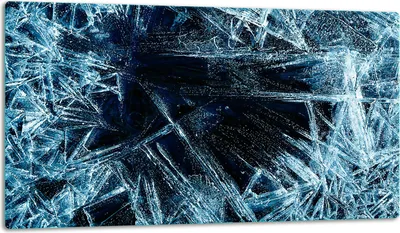 Produktbild von Glasschneidebrett Herdabdeckplatte Glaskeramikkochfeld Universal 52x30 cm Eis Schwarz