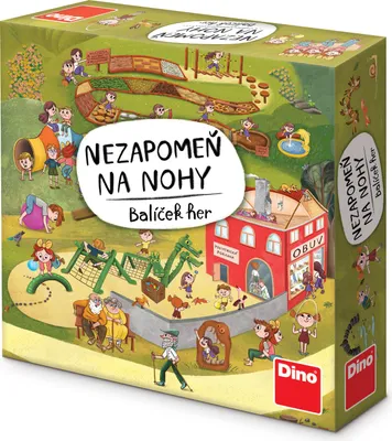 Produktbild von DON'T FORGET YOUR FEET Familienspiel