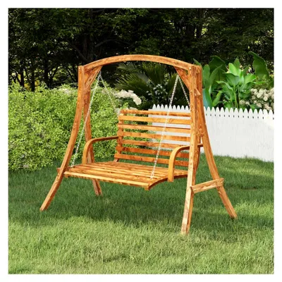 Produktbild von Schaukelgestell aus Bugholz für Gartenschaukel und Schaukelbank