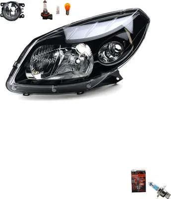 Produktbild von Scheinwerfer + Osram Night Breaker Laser passend für Dacia Sandero 06/08-Links s 260602914R 8200526423 8200074008 6202E1 00006202E1 6710027 000 Johns