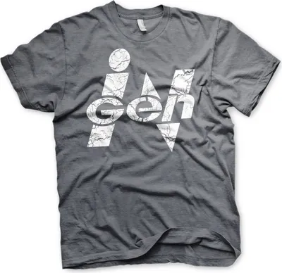 Productafbeelding van Jurassic Park - iGen T-shirt - Maat S - Donkergrijs