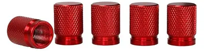 Immagine prodotto di Tappi di sfiato, alluminio, 5 pezzi, rosso