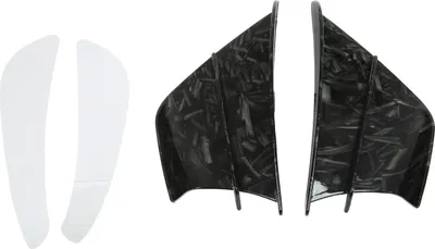 Zdjęcie produktu dla Winglet motocyklowy, spojler boczny motocykla, owiewki motocyklowe, spojler motocyklowy, skrzydło aerodynamiczne motocykla, boczna płetwa przeciwwiatrowa motocykla