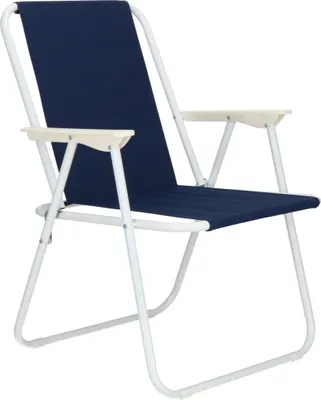 Immagine prodotto di Sedia da giardino con schienale alto Sedia pieghevole Sedia da pesca Sedia da campeggio Outdoor - Blu scuro