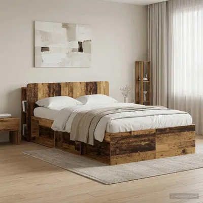 Immagine prodotto di vidaXL Testiera con contenitore in legno riciclato e pannelli di legno