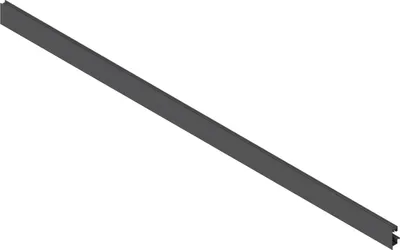 Produktbild von BLUM LEGRABOX Vorderstück mit Nut, Länge 1043 mm, Aluminium oriongrau