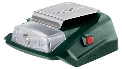 Produktbild von Metabo PA 14.4-18 LED-USB, Ladegerät, Lithium, 18 V, Metabo, Grün, Rot, Silber, AC