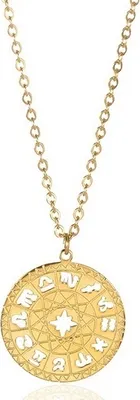Produktbild von Elegante goldene Sternzeichen-Halskette für jeden Anlass KP21204